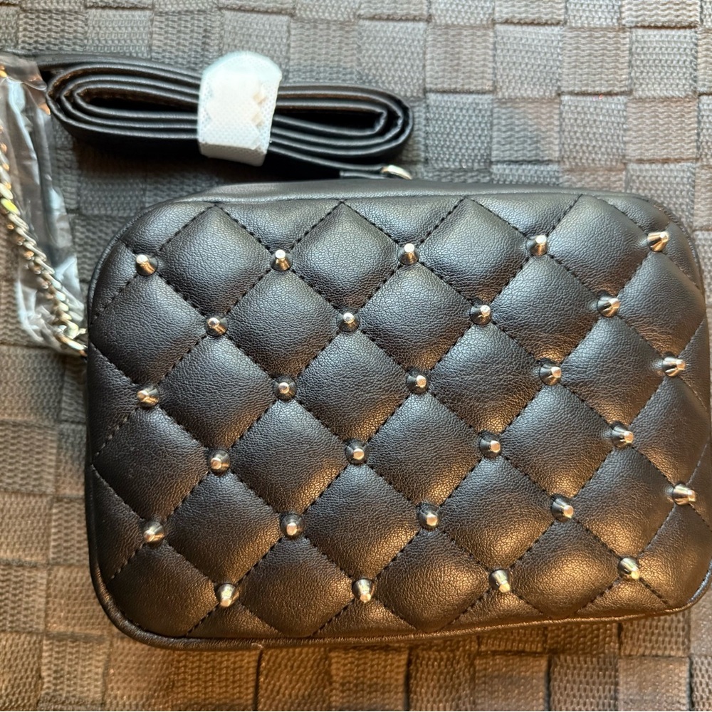 Rebecca Minkoff Black Quilted Crossbody Bag
